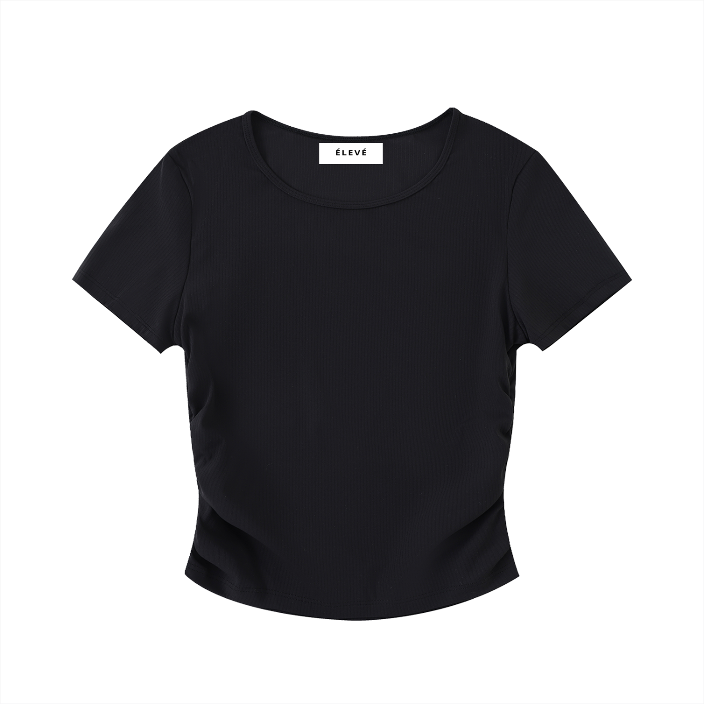 Ruched Bodycon Crop Top